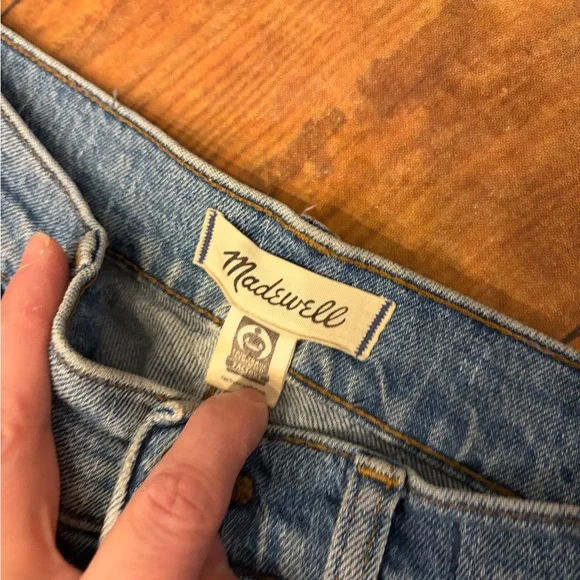 Madewell Men's Straight Blue Jeans - Picture 2 of 5